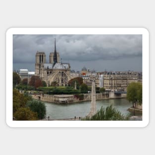 Another Cloudy Day In Paris - 1 © Sticker